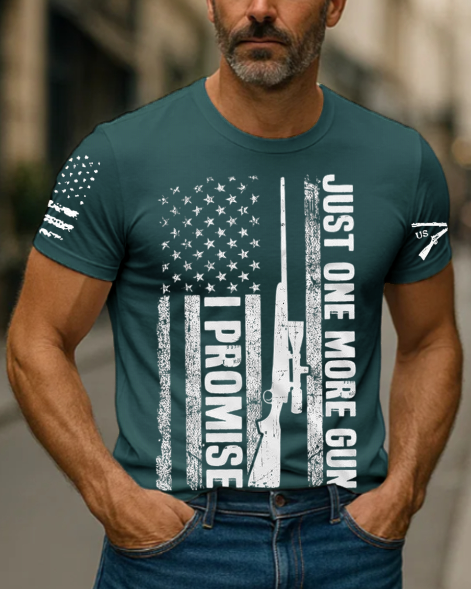 Men's One More Gun Tee – I Promise Printed T-Shirt