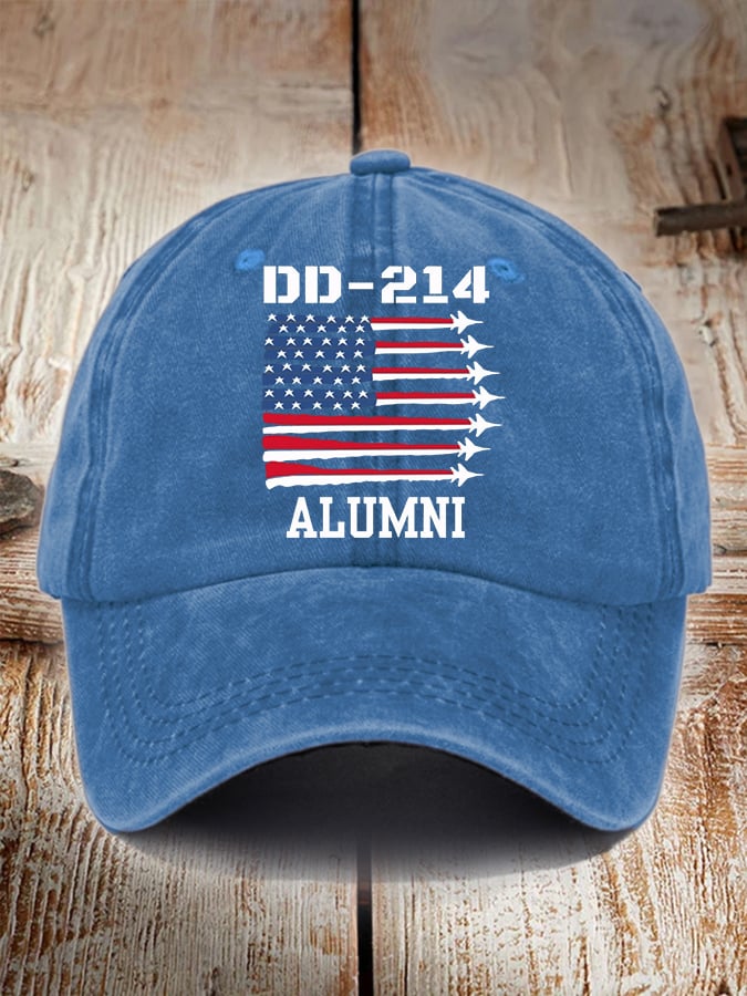 Unisex DD-214 Veterans Hotspot Print Cap