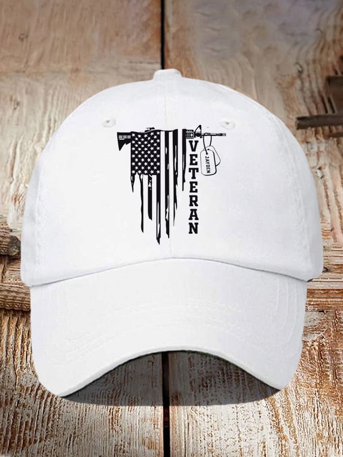 Unisex   DD-214 Veterans Print Baseball Cap