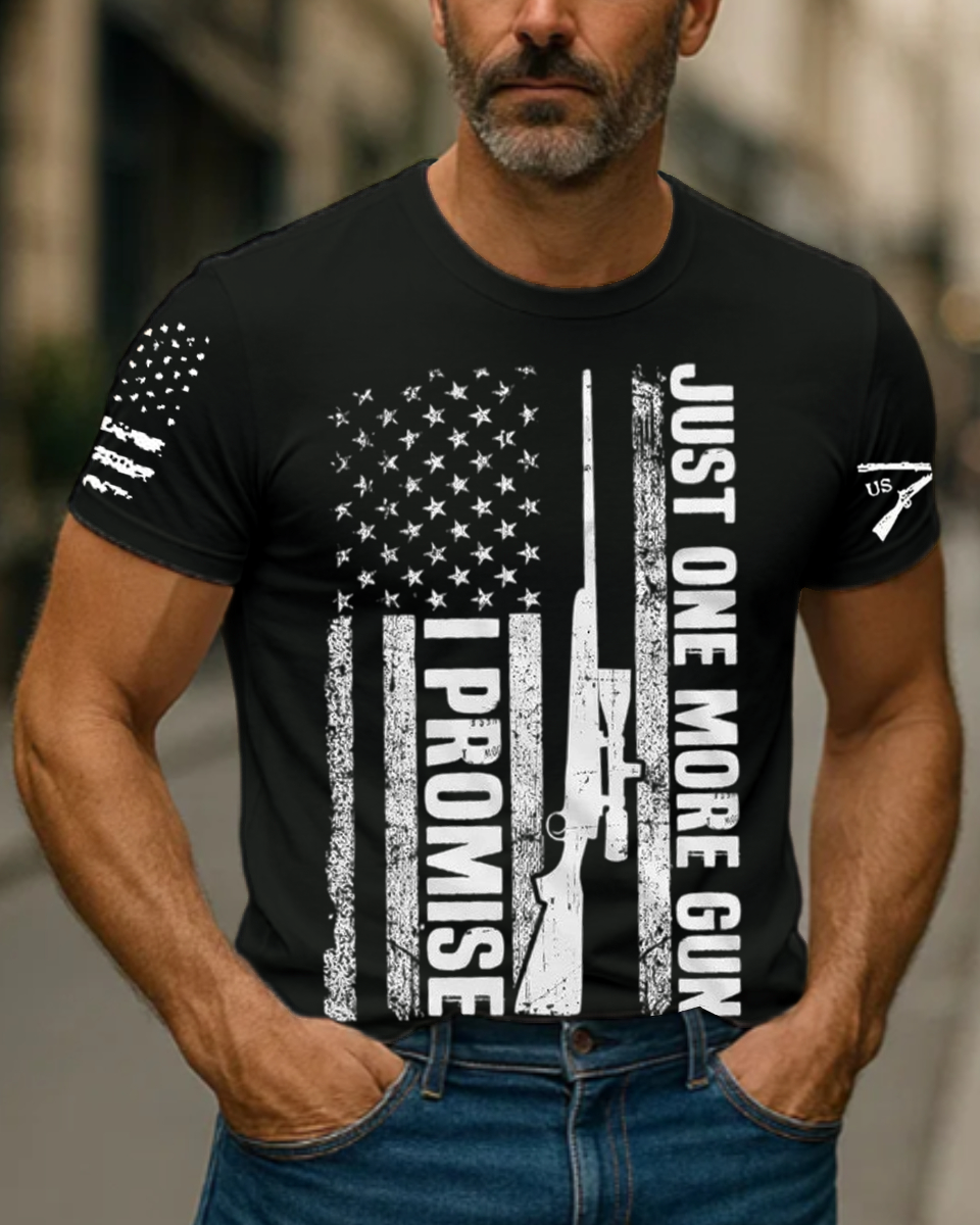 Men's One More Gun Tee – I Promise Printed T-Shirt