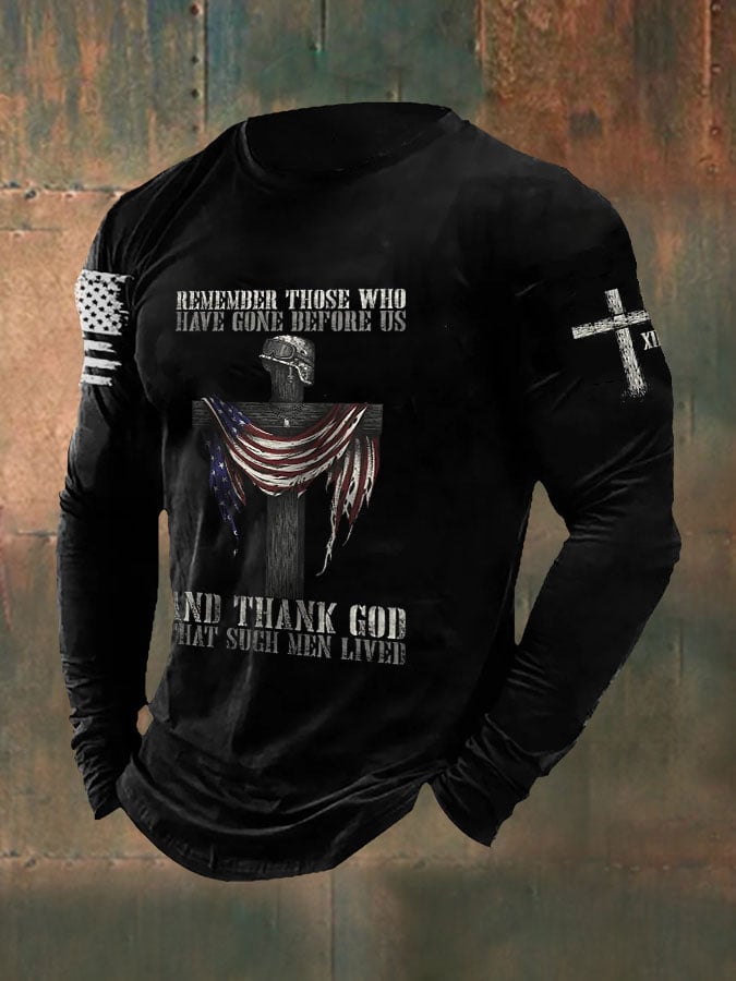 Men's Veterans Day Long Sleeve T-shirt
