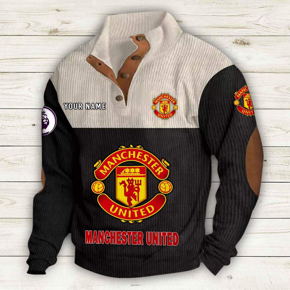 Men's Manchester United Stand Collar Sweatshirt 10205