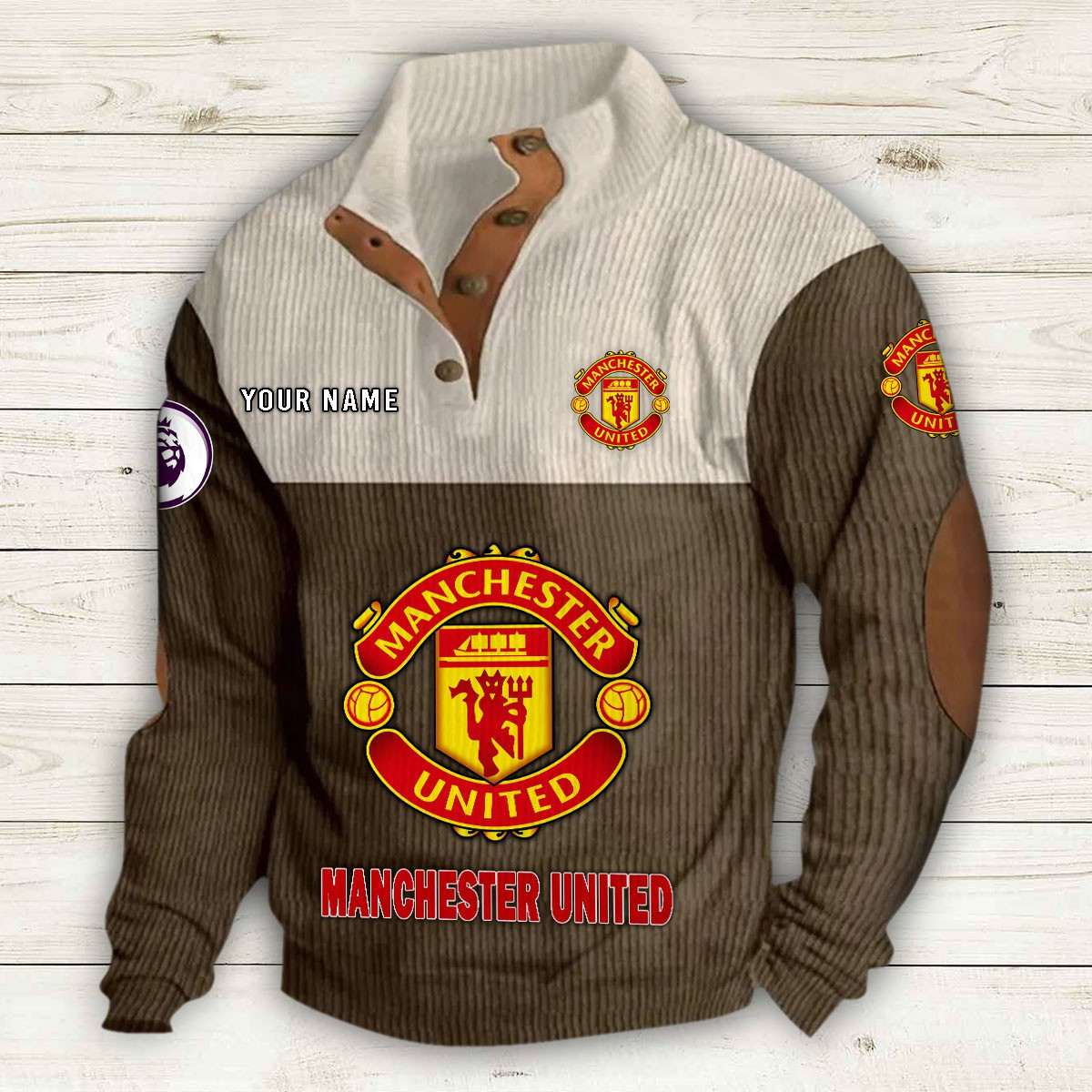 Men's Manchester United Stand Collar Sweatshirt 10205