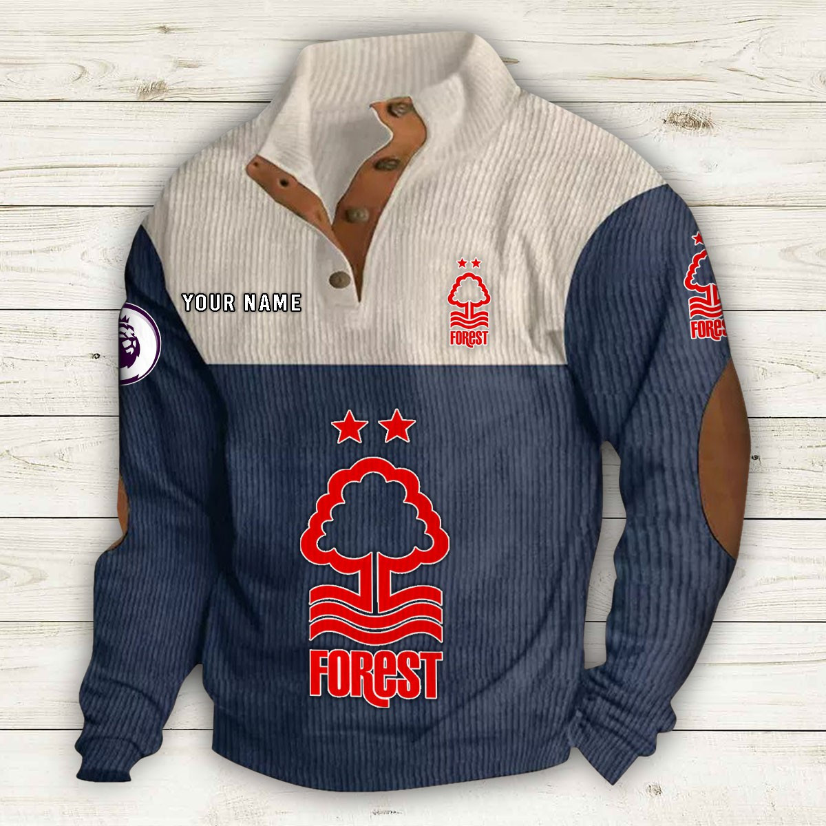 Men's Nottingham Forest Stand Collar Sweatshirt 10207