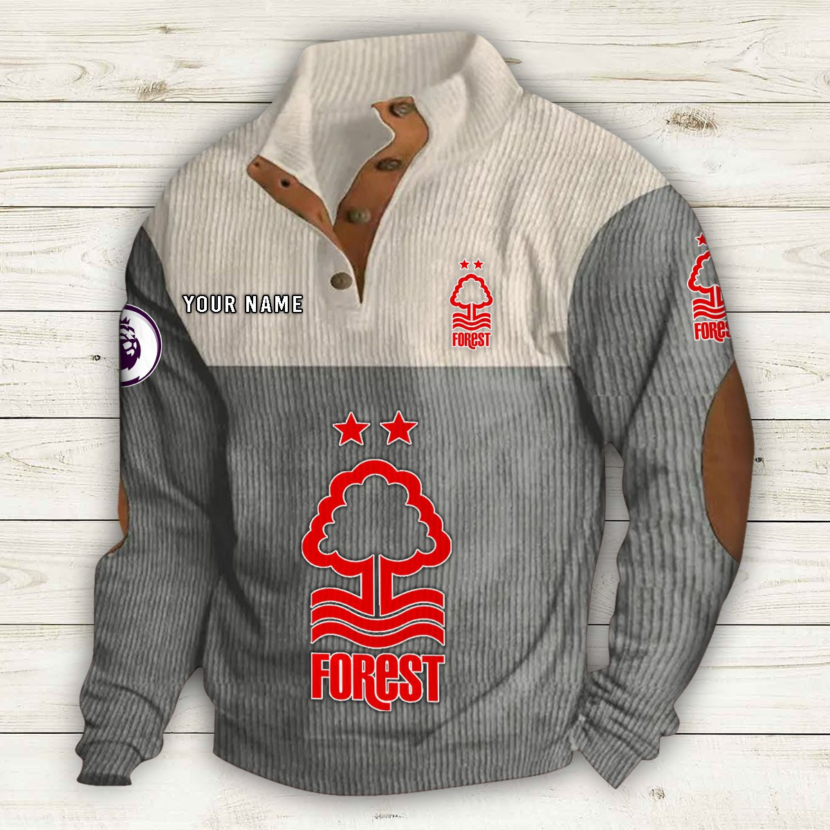 Men's Nottingham Forest Stand Collar Sweatshirt 10207