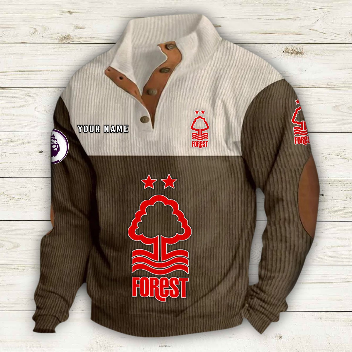 Men's Nottingham Forest Stand Collar Sweatshirt 10207