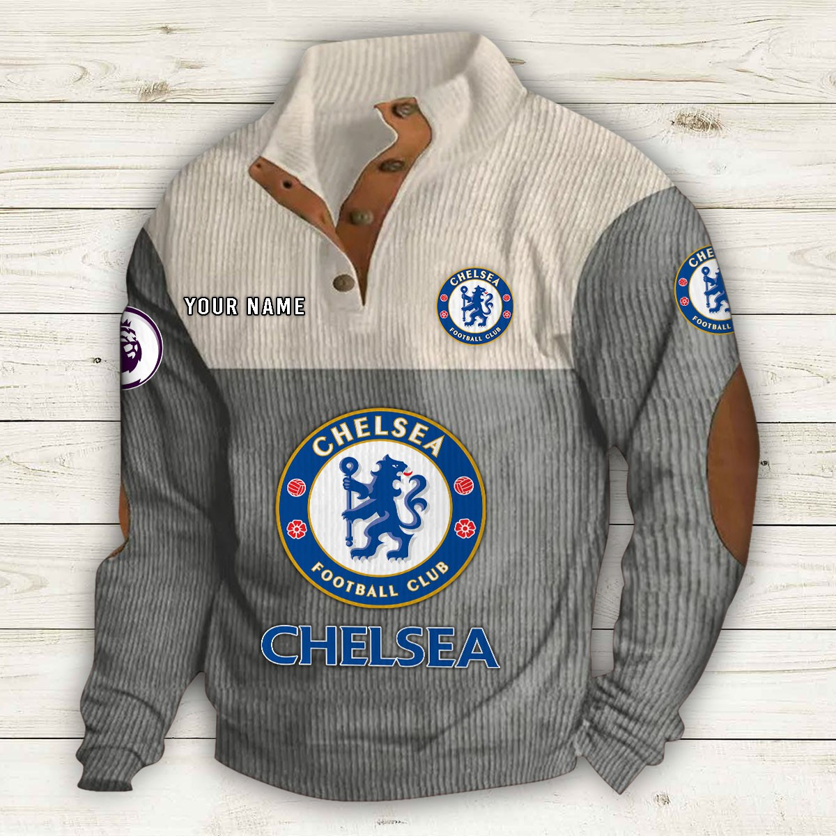 Men's Chelsea Stand Collar Sweatshirt 10198