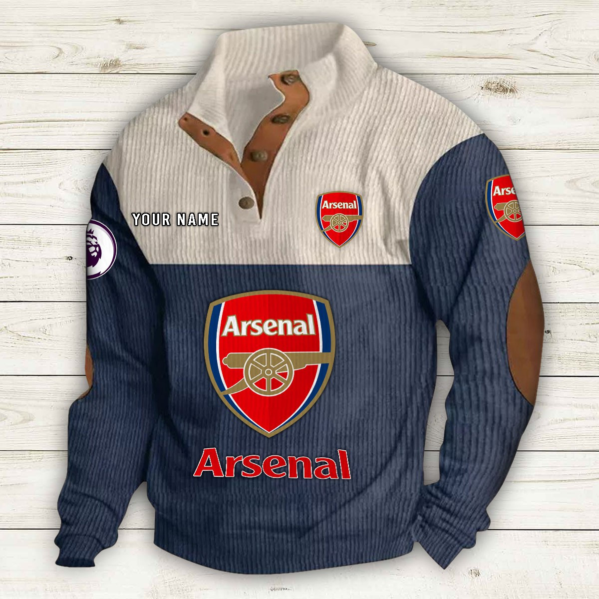 Men's Arsenal Stand Collar Sweatshirt 10193