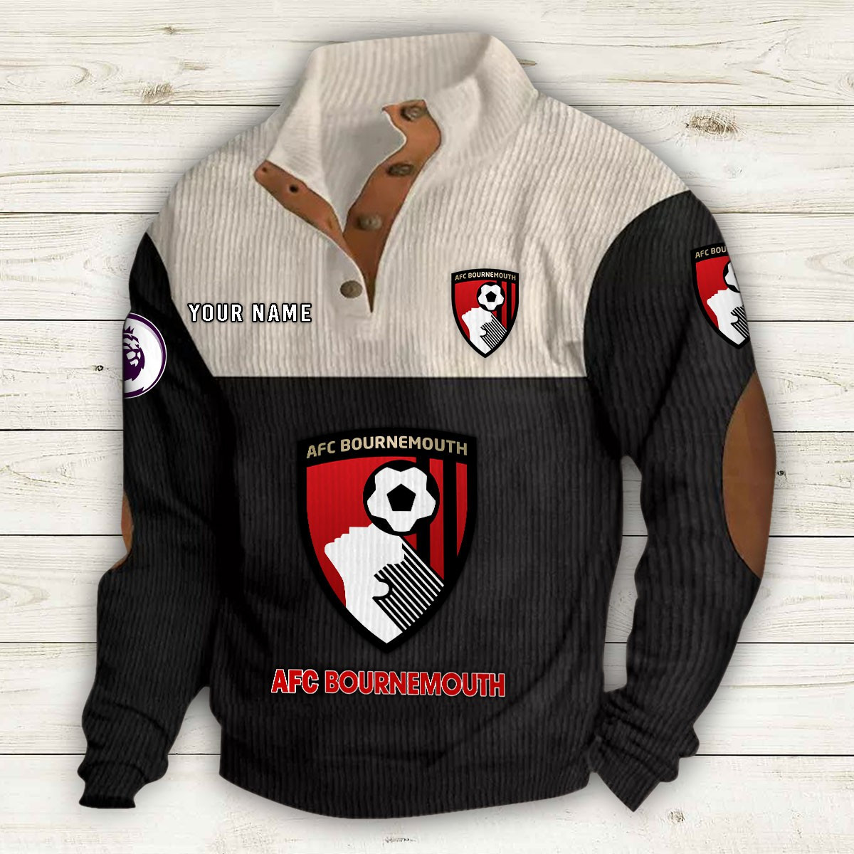 Men's Bournemouth Stand Collar Sweatshirt 10192