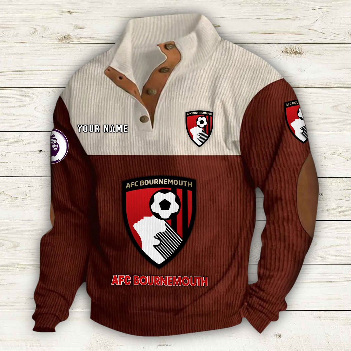 Men's Bournemouth Stand Collar Sweatshirt 10192