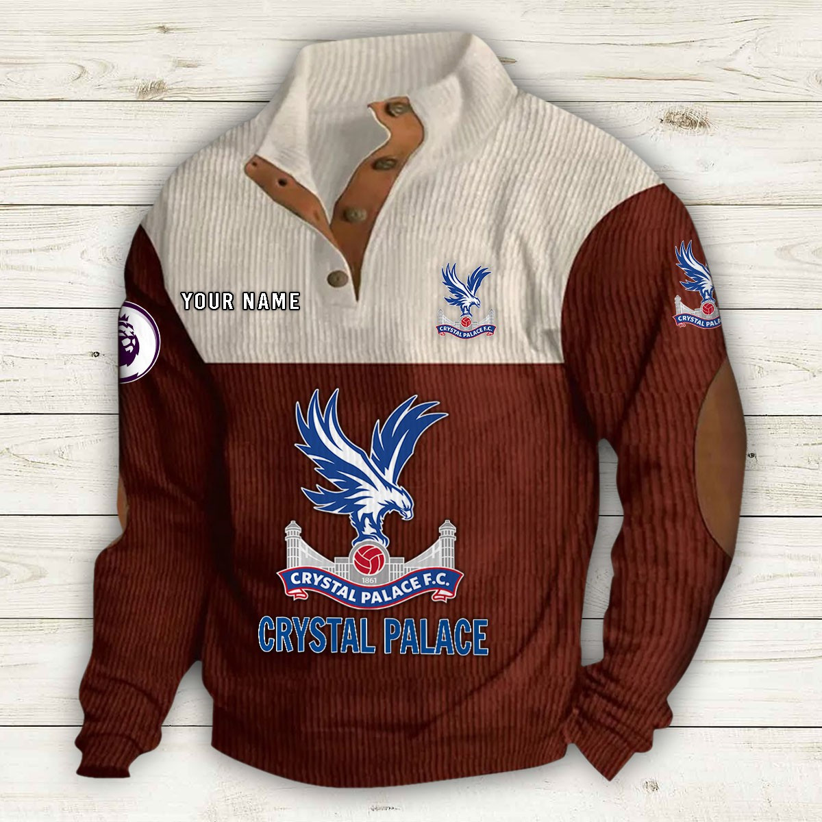 Men's Crystal Palace Stand Collar Sweatshirt 10199