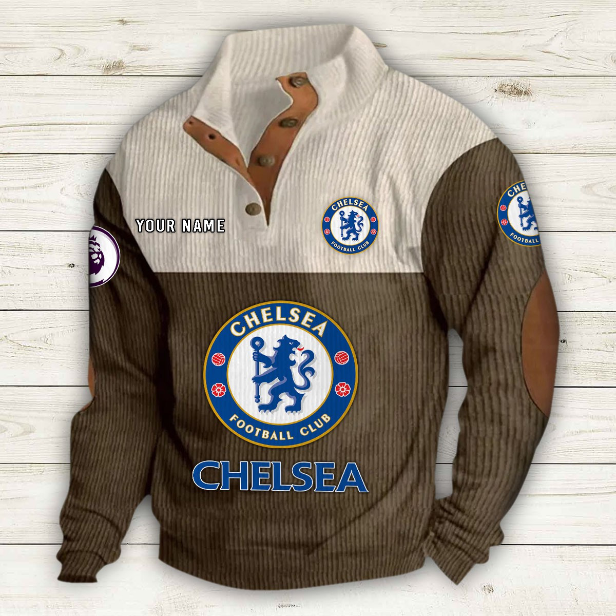 Men's Chelsea Stand Collar Sweatshirt 10198
