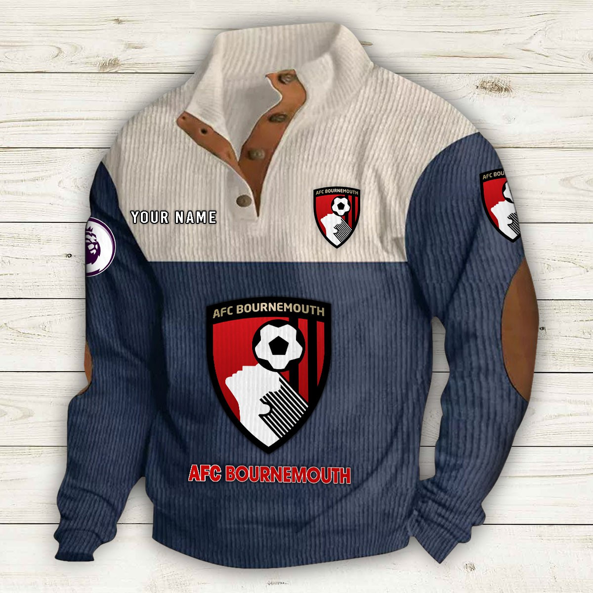 Men's Bournemouth Stand Collar Sweatshirt 10192