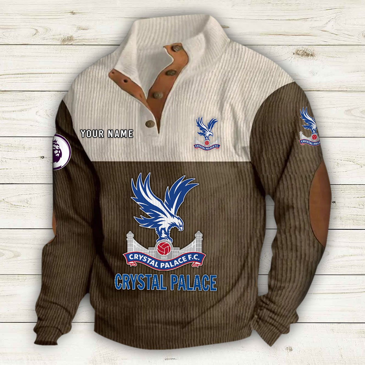 Men's Crystal Palace Stand Collar Sweatshirt 10199