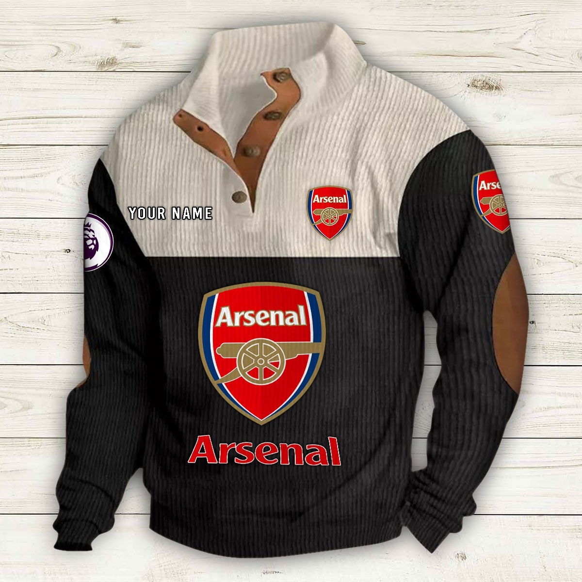 Men's Arsenal Stand Collar Sweatshirt 10193