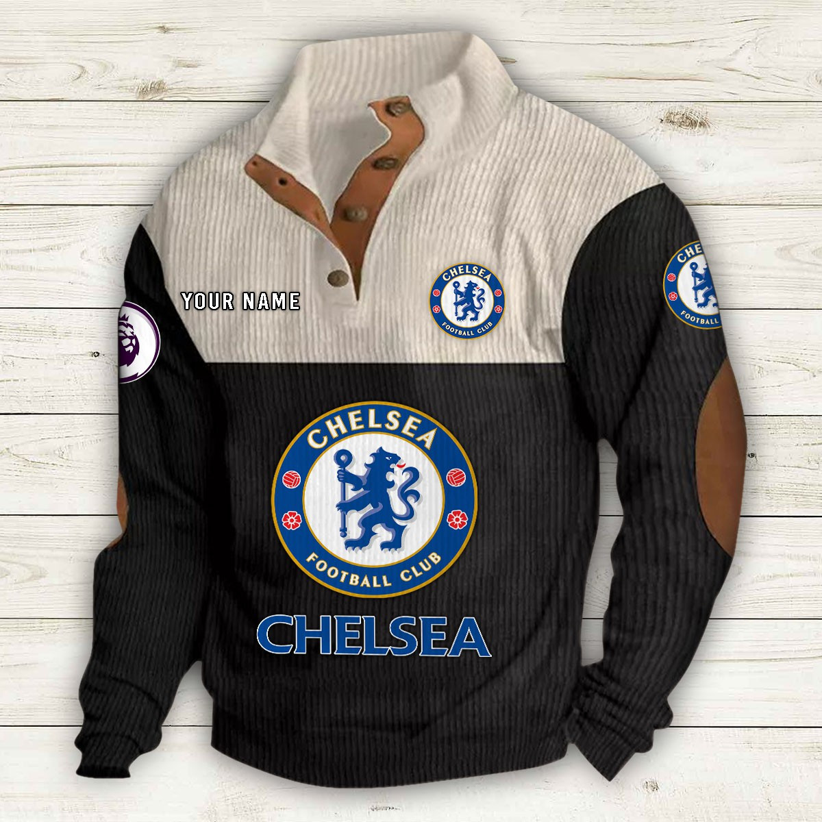 Men's Chelsea Stand Collar Sweatshirt 10198
