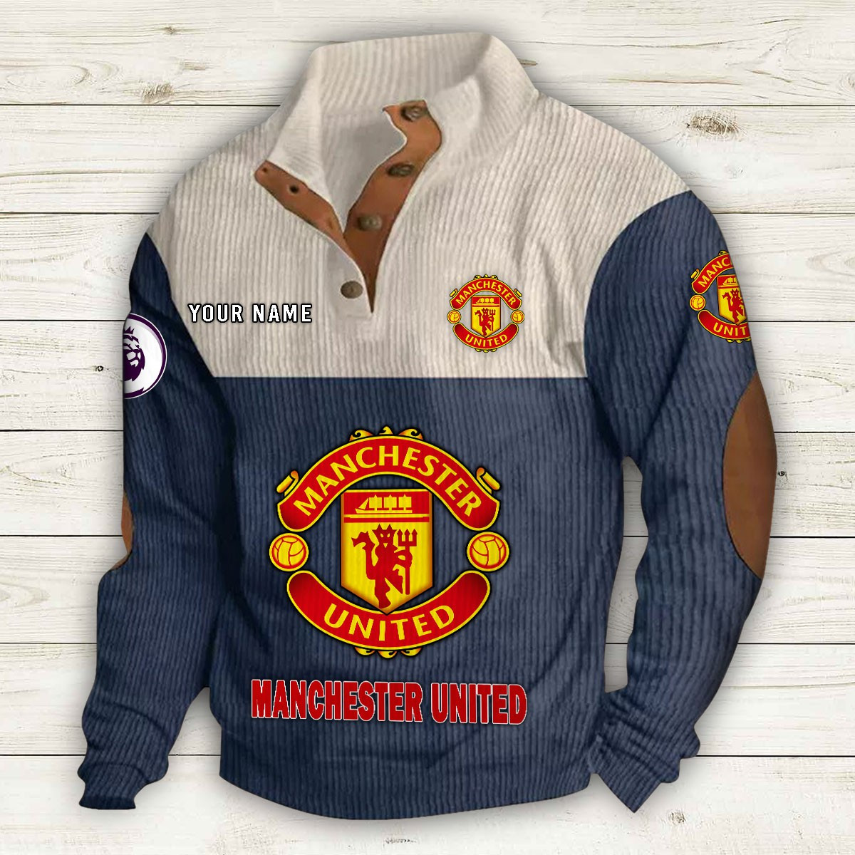 Men's Manchester United Stand Collar Sweatshirt 10205