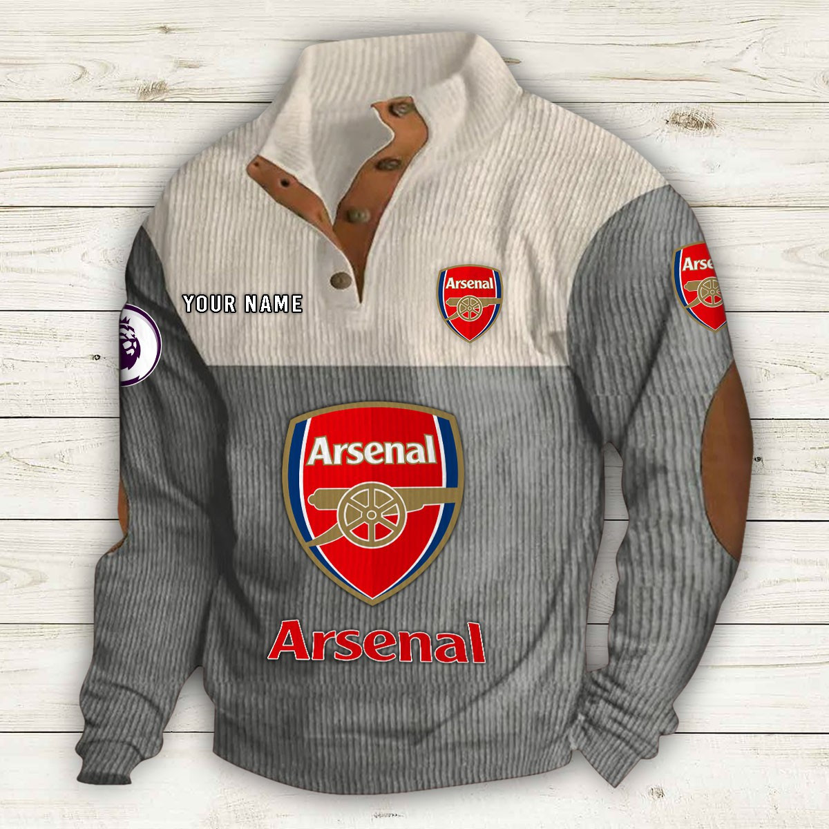 Men's Arsenal Stand Collar Sweatshirt 10193