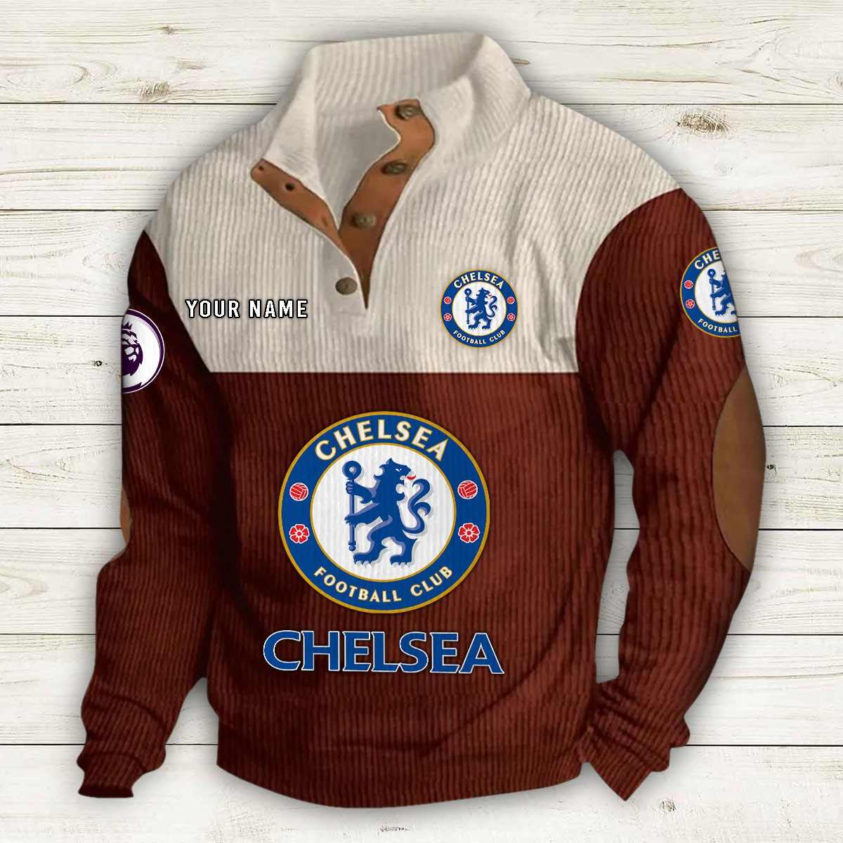 Men's Chelsea Stand Collar Sweatshirt 10198