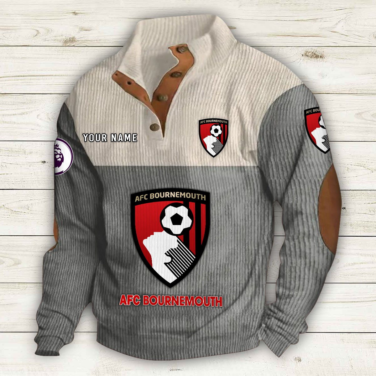 Men's Bournemouth Stand Collar Sweatshirt 10192