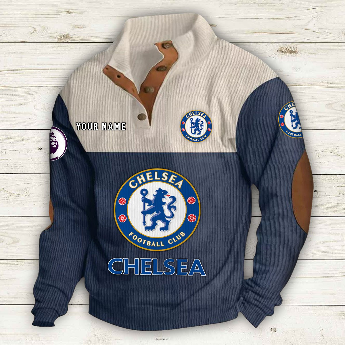 Men's Chelsea Stand Collar Sweatshirt 10198
