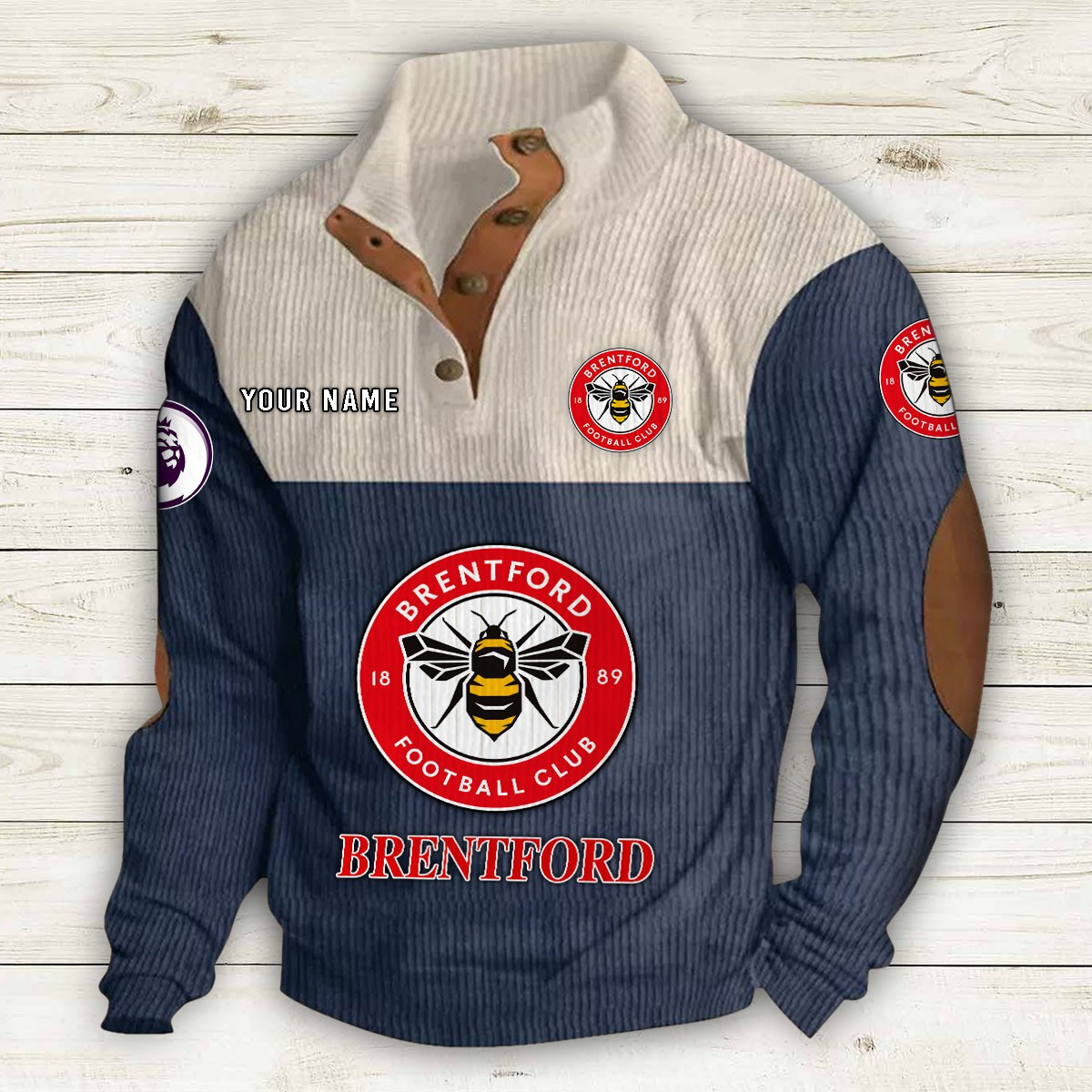 Men's Brentford Stand Collar Sweatshirt 10195