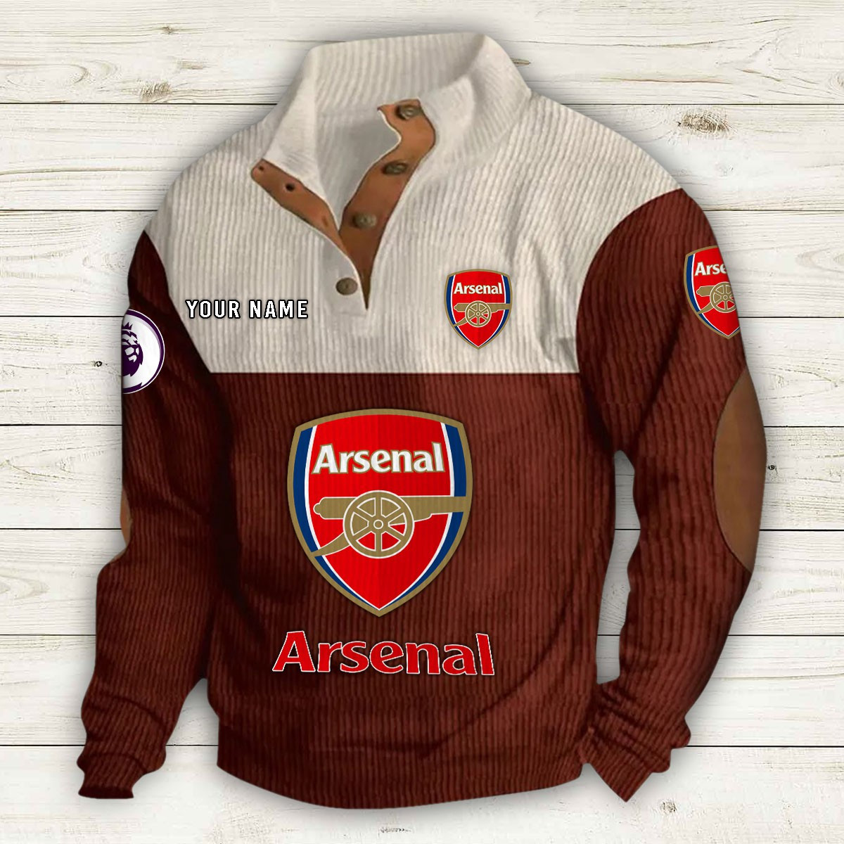 Men's Arsenal Stand Collar Sweatshirt 10193