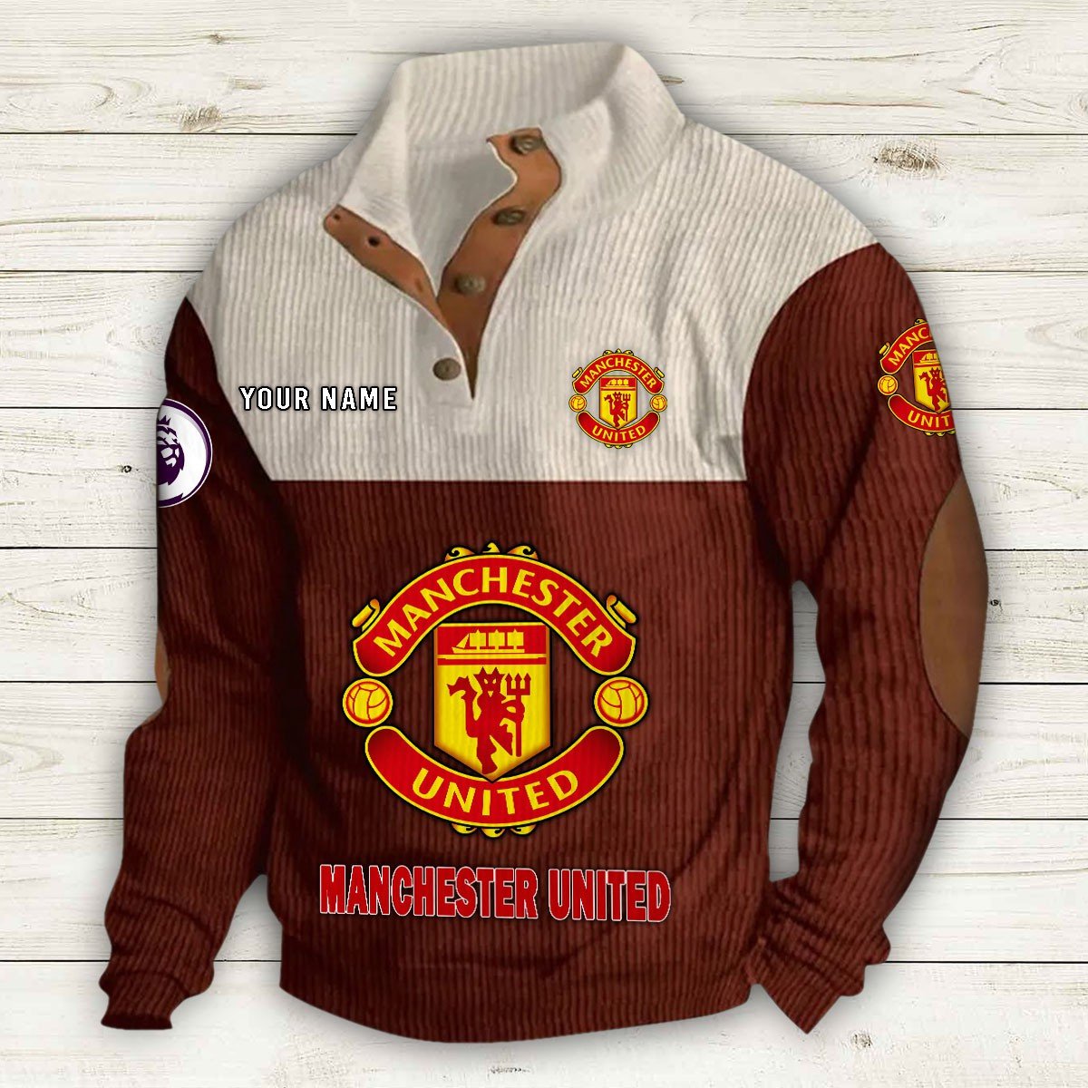 Men's Manchester United Stand Collar Sweatshirt 10205