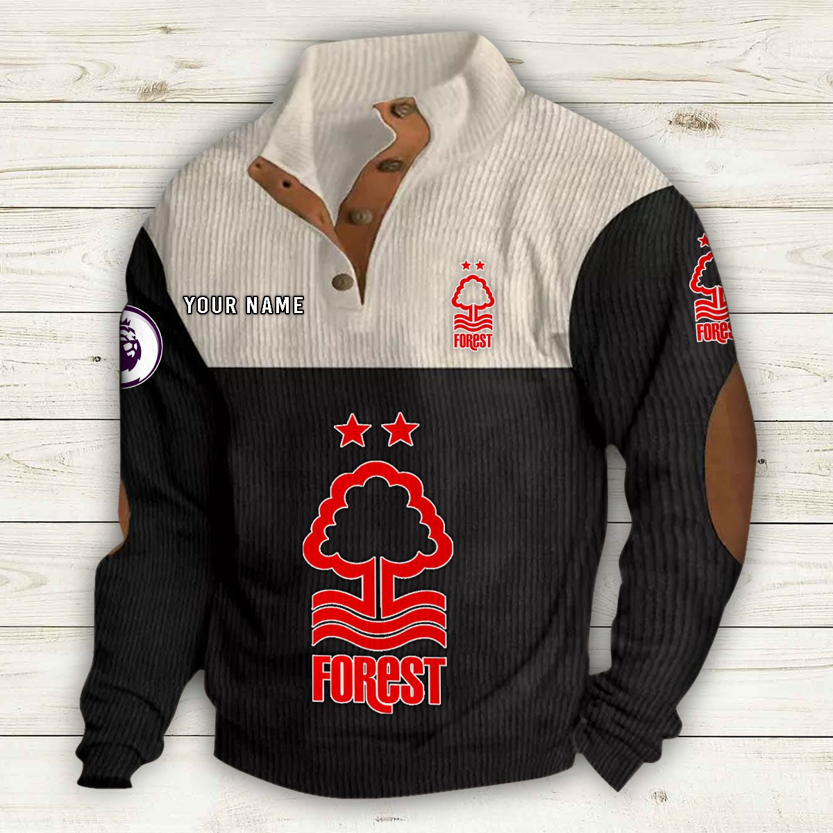 Men's Nottingham Forest Stand Collar Sweatshirt 10207