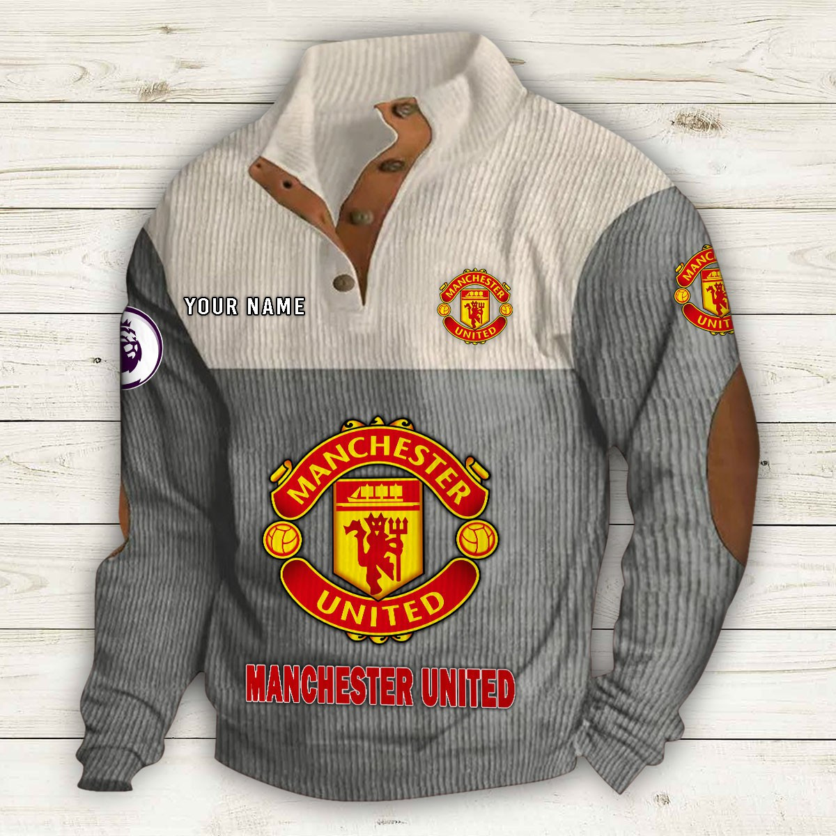 Men's Manchester United Stand Collar Sweatshirt 10205