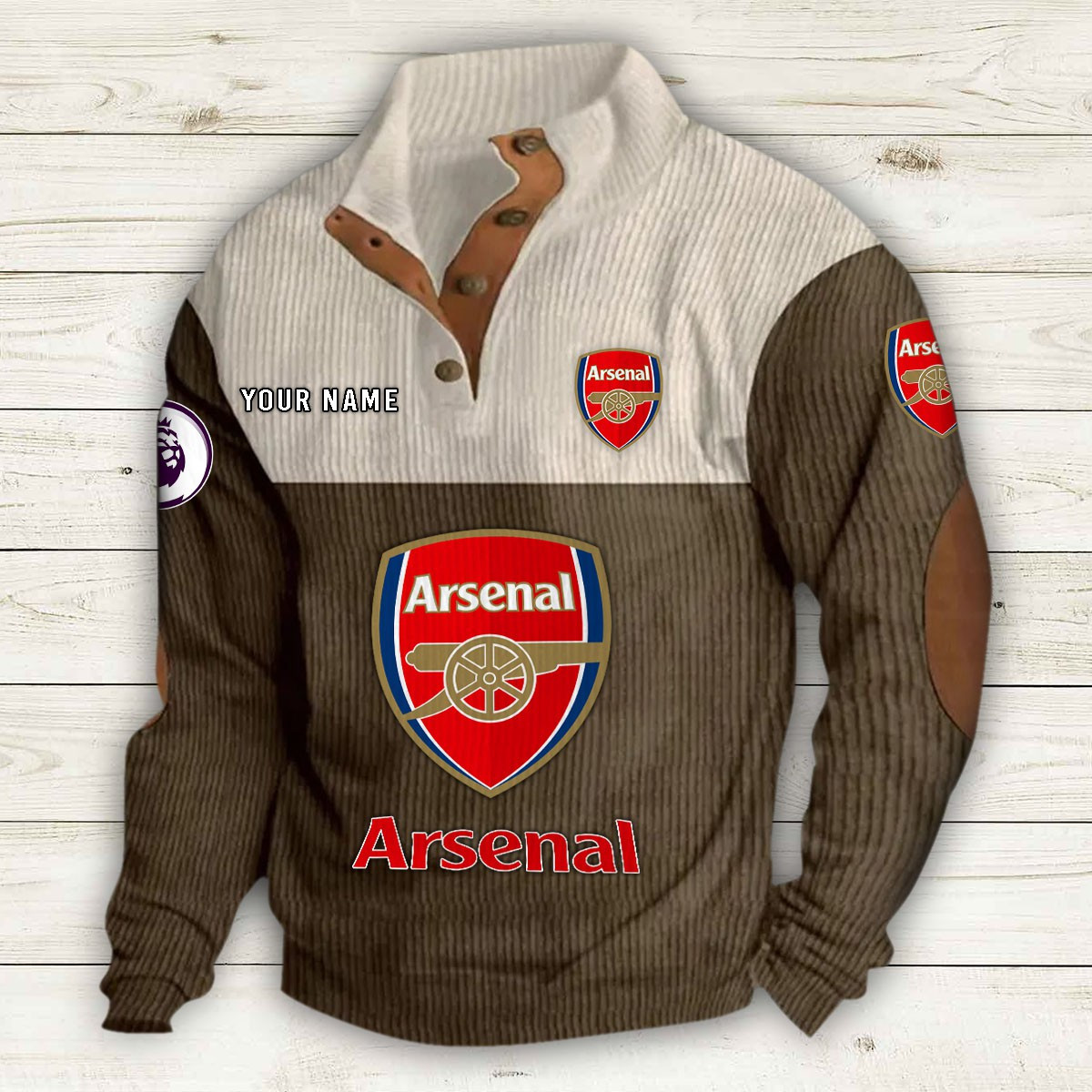 Men's Arsenal Stand Collar Sweatshirt 10193