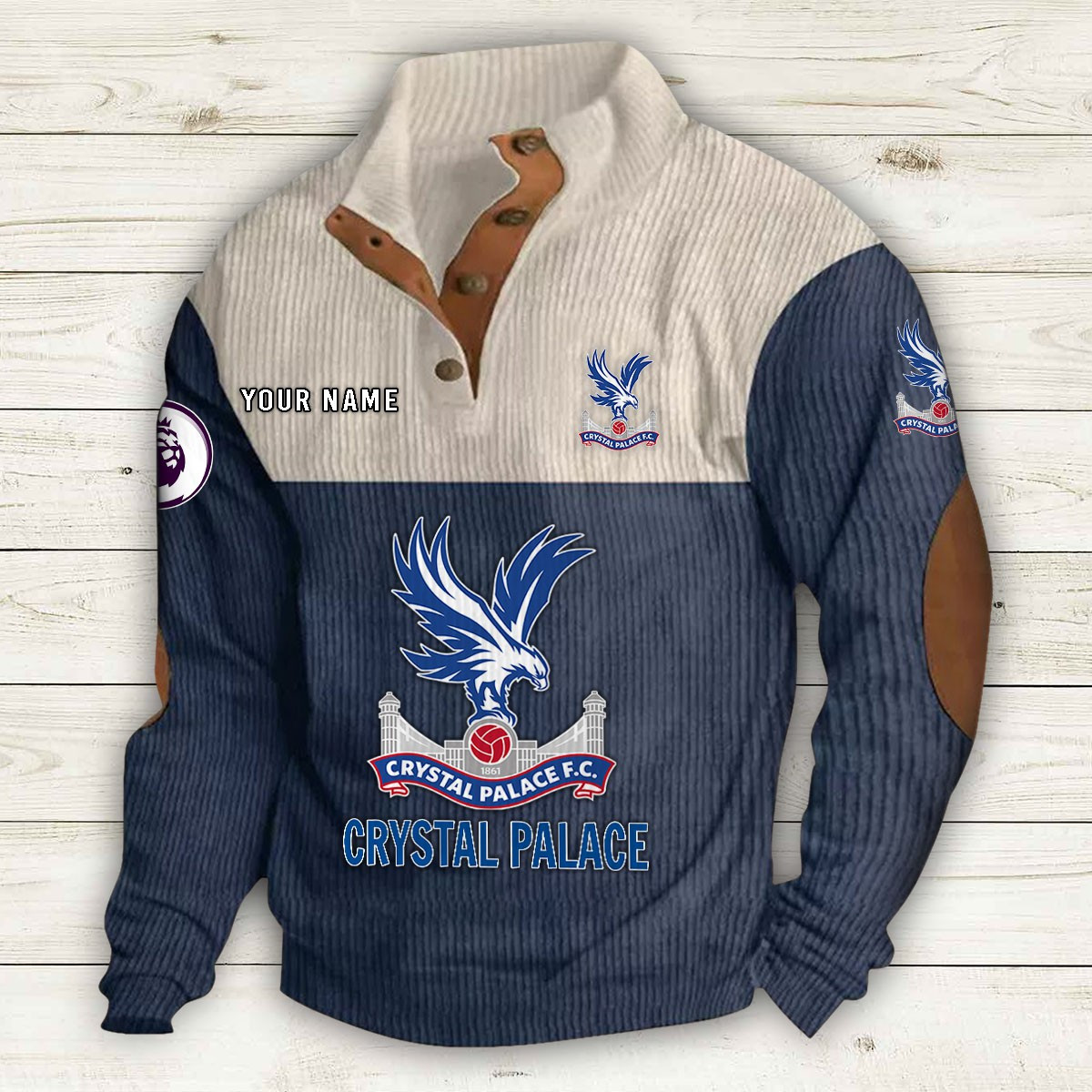 Men's Crystal Palace Stand Collar Sweatshirt 10199