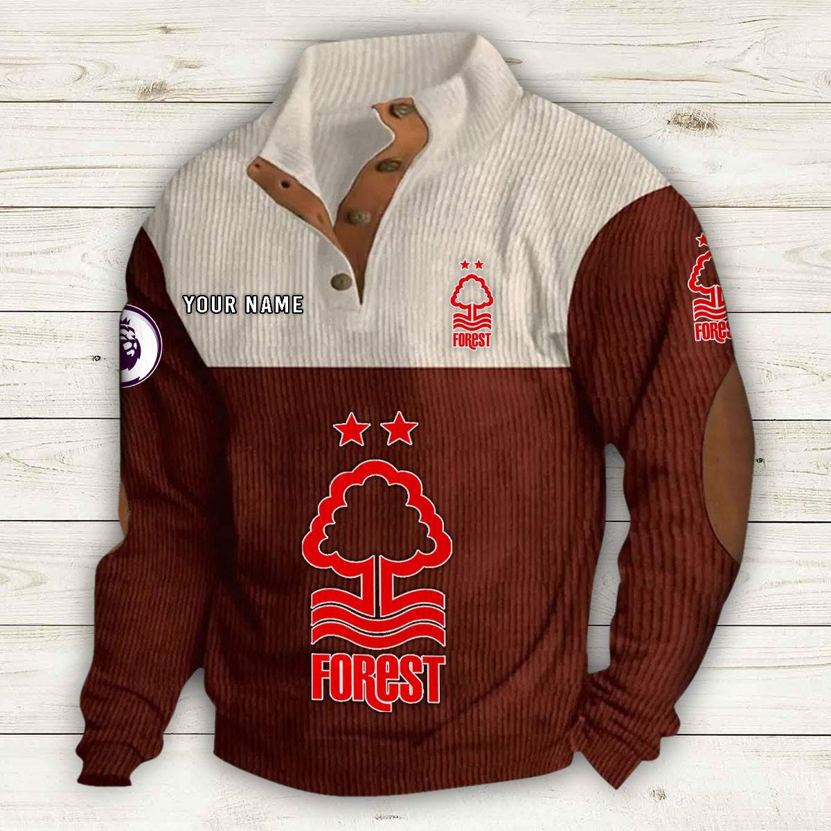Men's Nottingham Forest Stand Collar Sweatshirt 10207