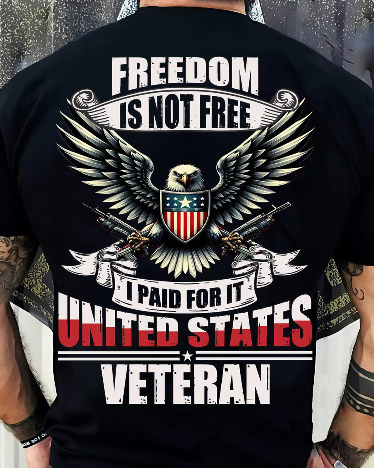 Wearing This Shirt With Pride Because I Fought For What Freedom Truly Means